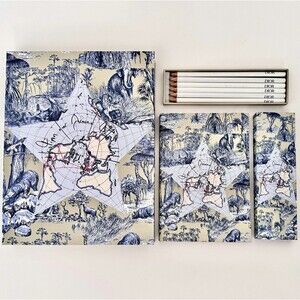 Dior Gift Set Notebook & Pencils Limited Edition Around The World 2024